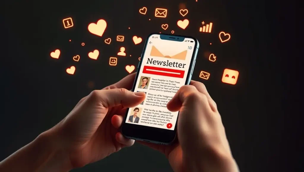 Plataformas de email marketing generando interacción con clientes.