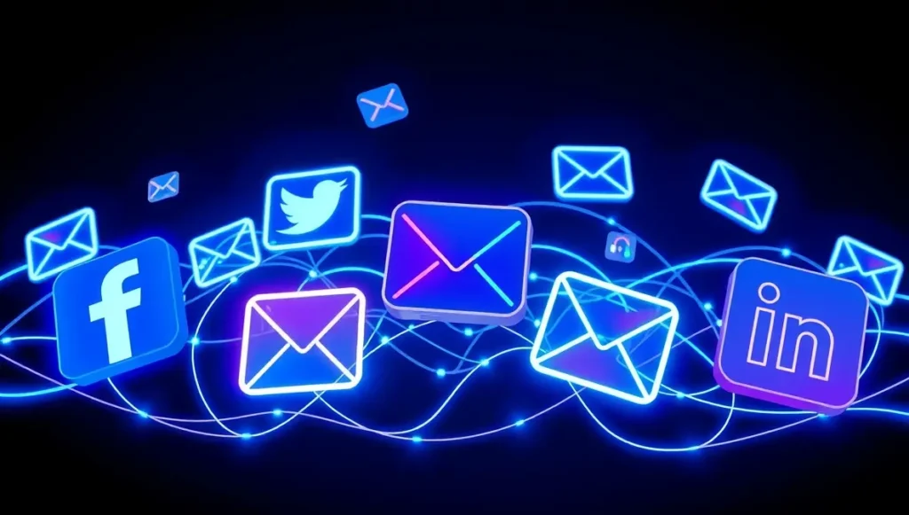 Email conectado con CRM, ecommerce y redes sociales en una estrategia integral.