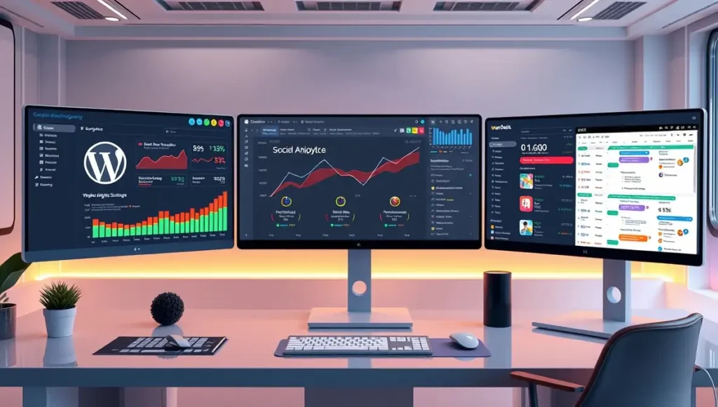 Un plan completo para impulsar tu sitio WordPress, escalar en Google y conectar en redes. gracias al servicio web wordpress SEO 