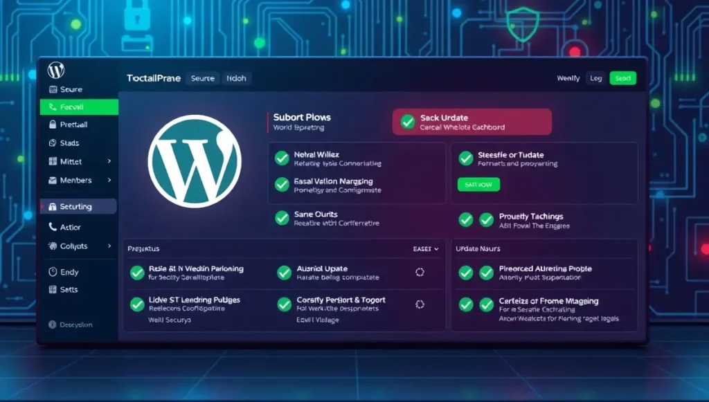 Seguridad activa en WordPress con sistema actualizado y servicio web wordpress SEO 
